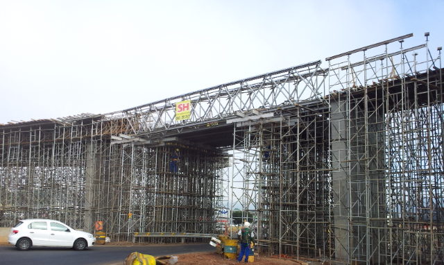 Viaduto BR-282 LE, em Santa Catarina.
